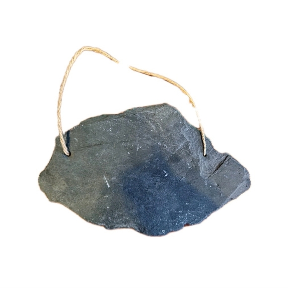 Vintage Hand Painted Slate Sign Primitive Folk Art Country Cottage Wall Decor - Picture 5 of 7